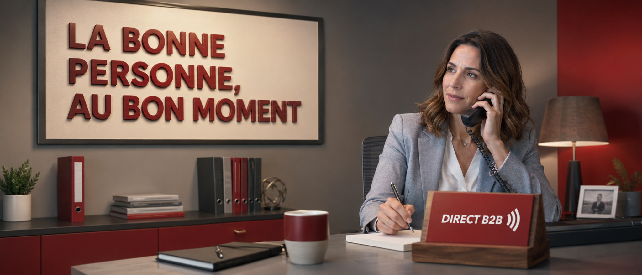 Rendez-vous B2B qualifié obtenu au téléphone par une décideuse québécoise