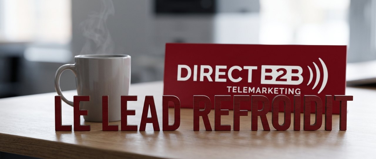 Un lead B2B qui refroidit comme un café oublié sur un bureau