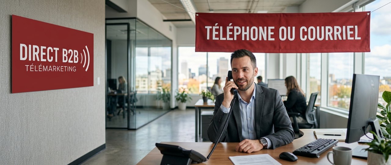 Rappel téléphonique ou courriel pour faire avancer un lead B2B