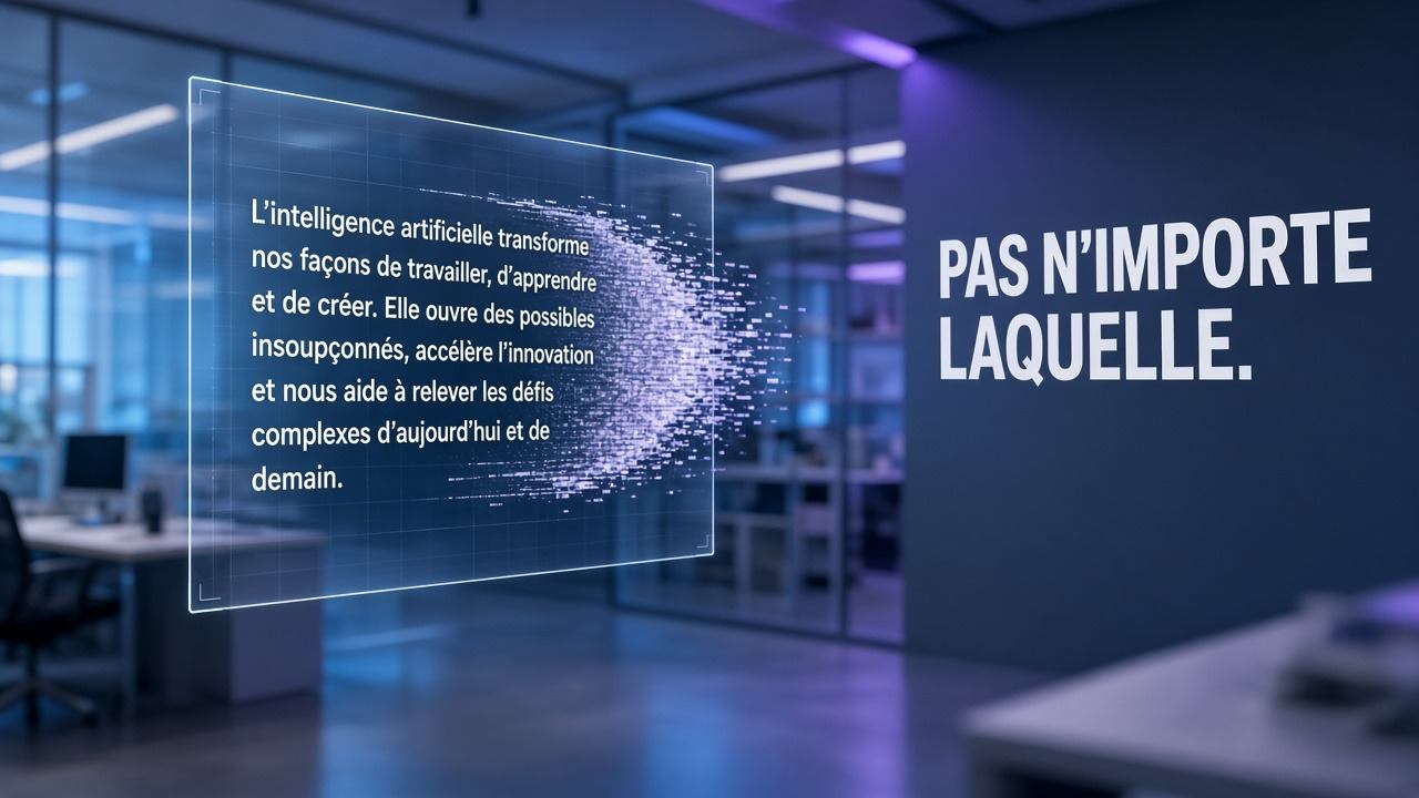 Prospection B2B — IA générique