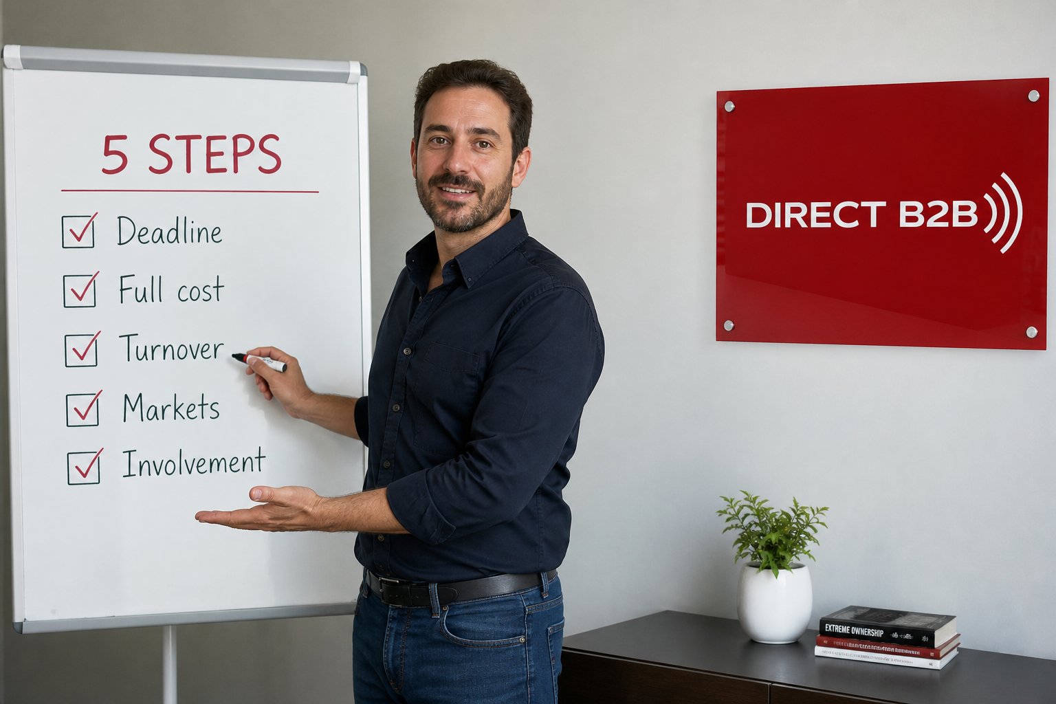 Five steps to choose outsourced prospecting or a sales hire