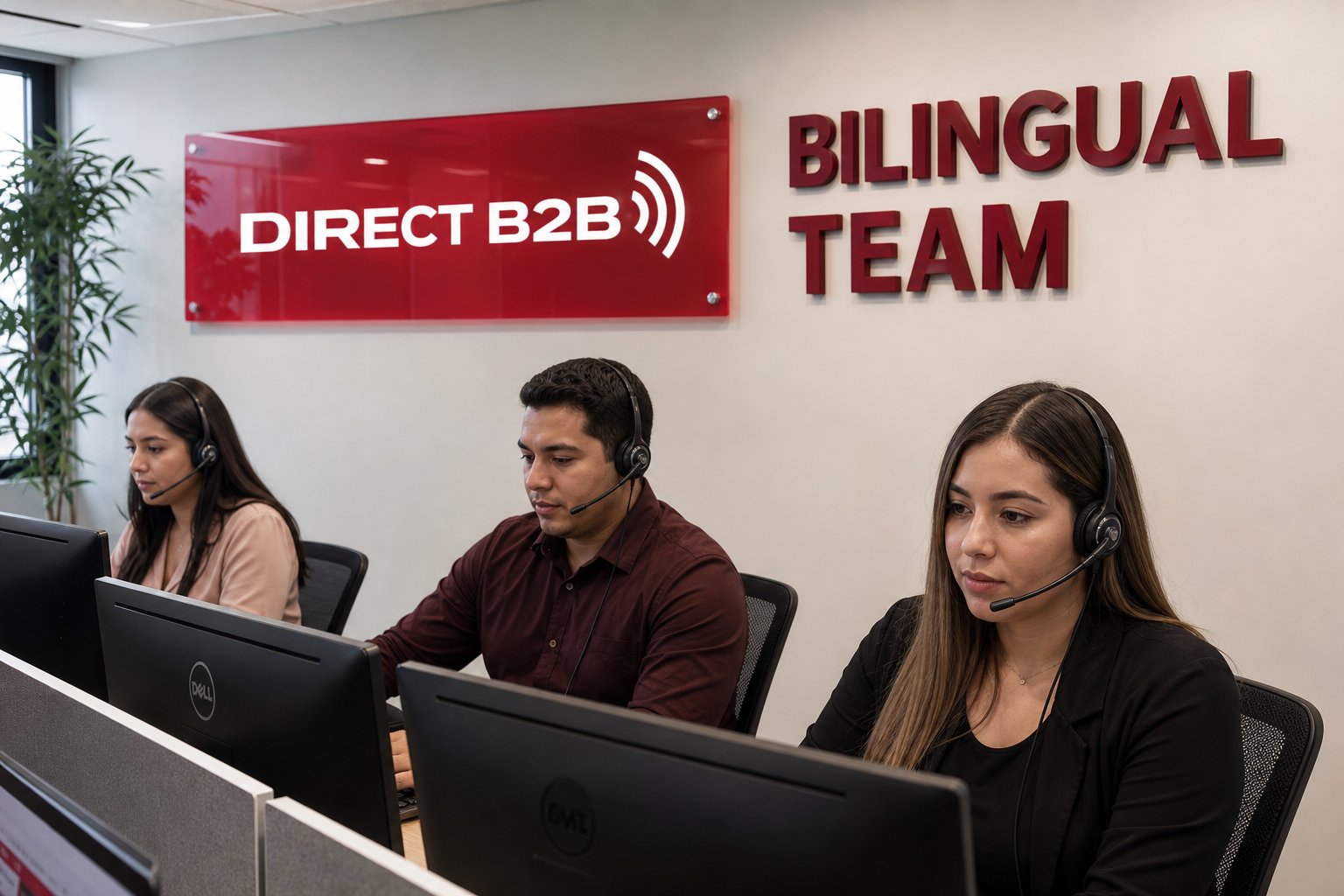 Bilingual team for English and French Canadian prospecting