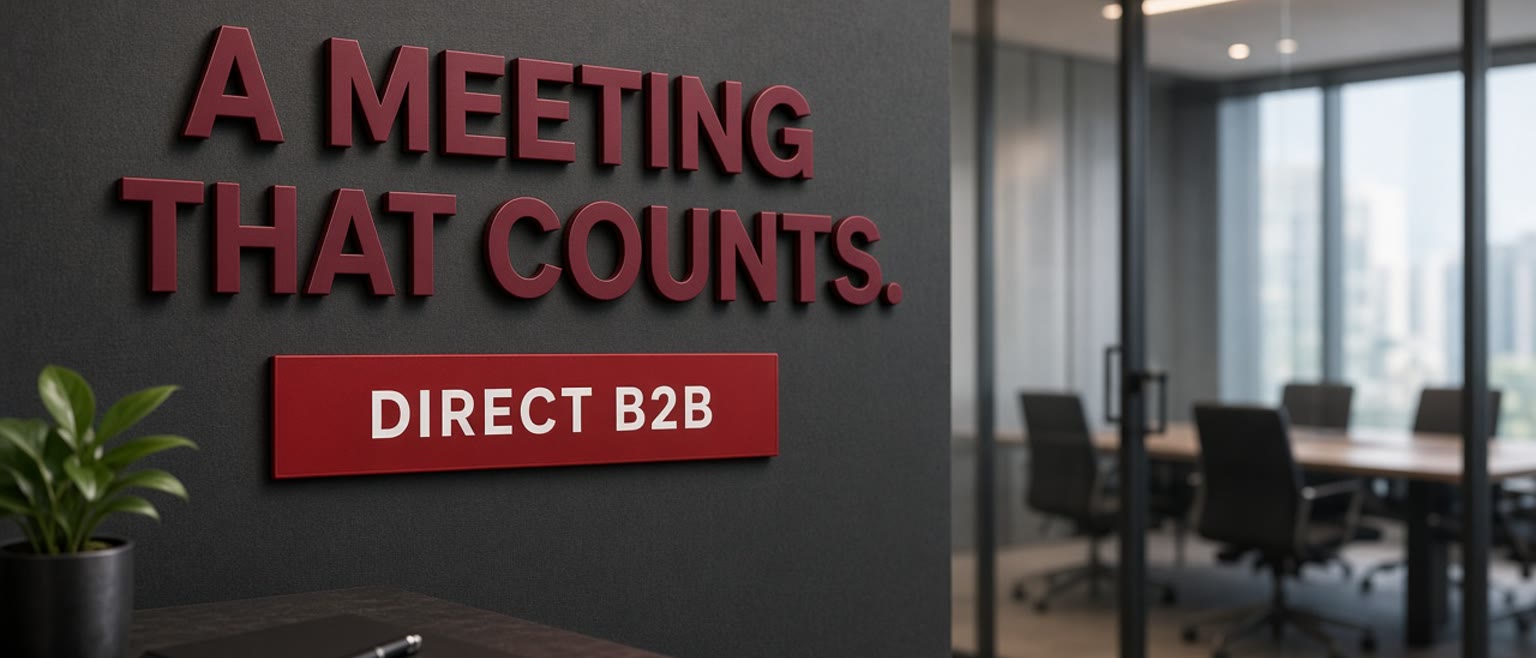 The Qualified B2B Meeting: What It Really Is — and How Many to Expect