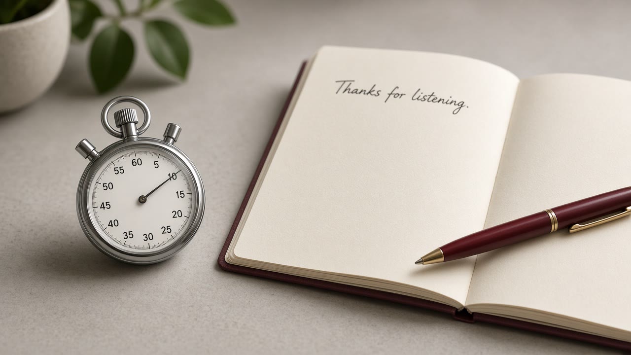 Douze secondes — ouverture d’appel de prise de rendez-vous B2B