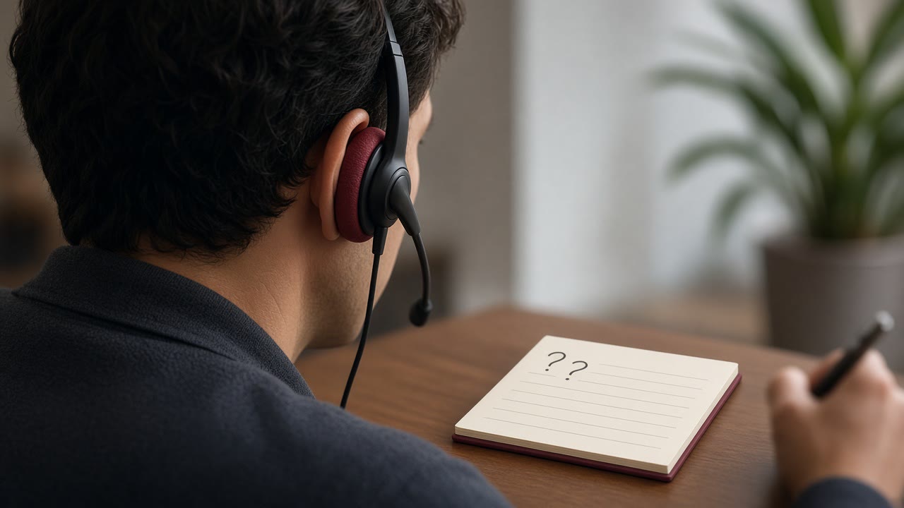 Demander — questions qui bookent un rendez-vous qualifié