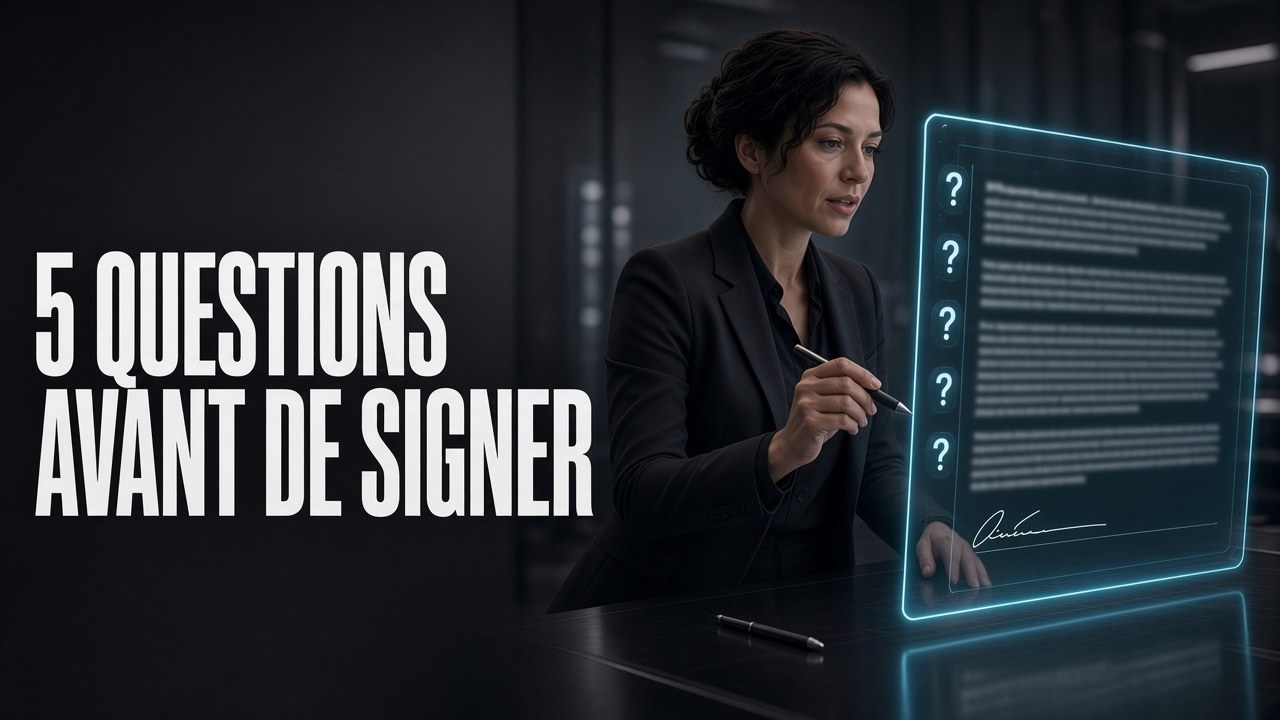 Cinq questions à poser avant de signer avec un fournisseur d’appels IA