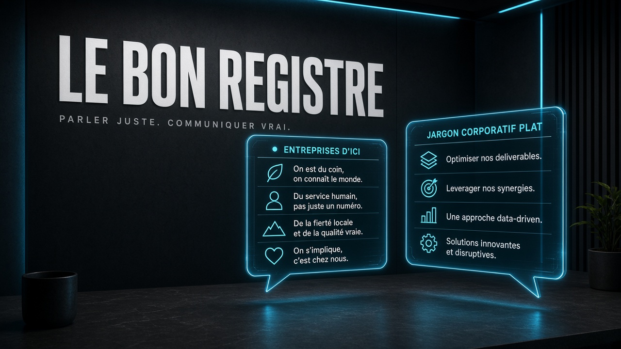 Le bon registre