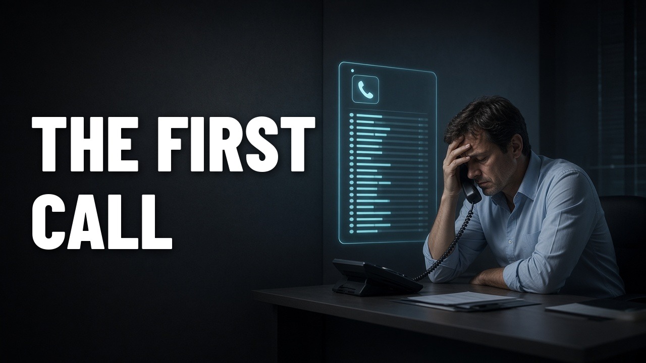 The first cold call: lists, callbacks and voicemails