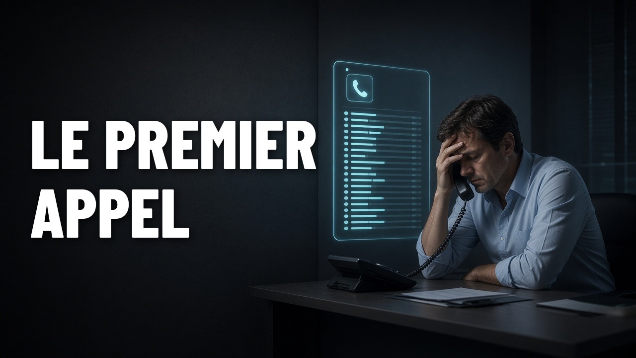 Le premier appel à froid : liste, rappels et boîtes vocales