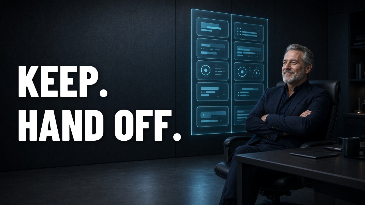Fewer cold calls: what the owner keeps and what they hand off